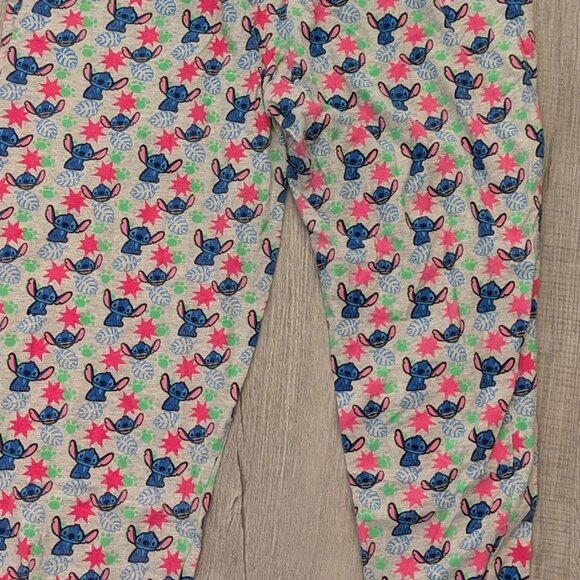 Disney Women Gray Overprint Pajama Joggers Size XL - Picture 2 of 4